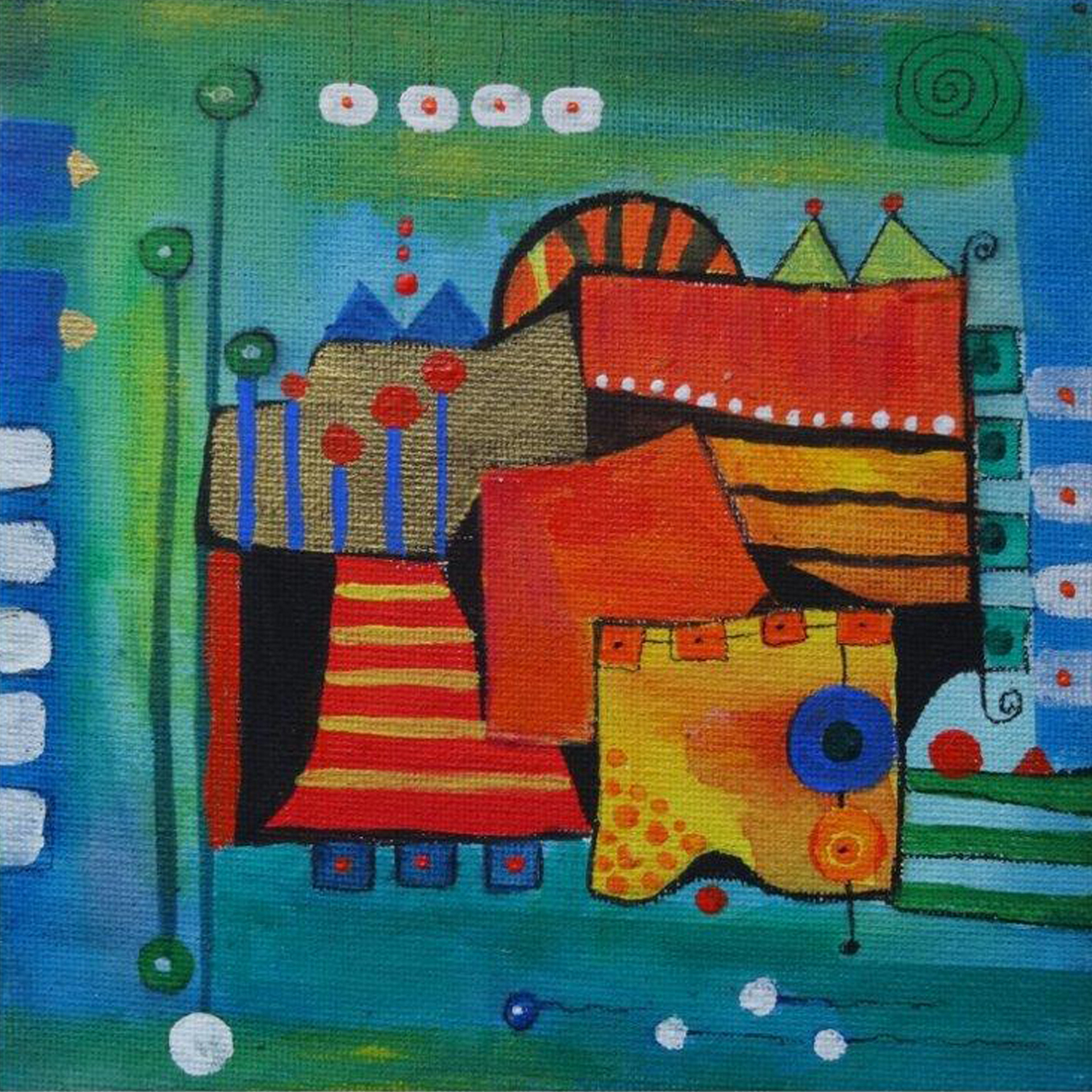 I.Bickel 15x15 ohne Titel