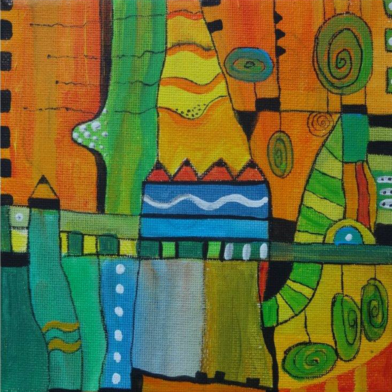 I.Bickel 15x15 ohne Titel
