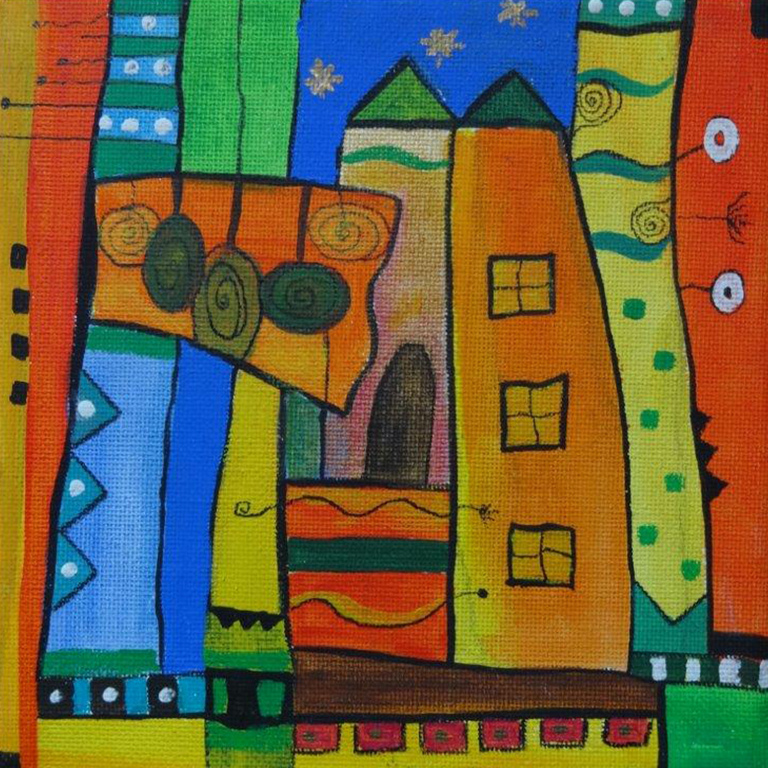 I.Bickel 15x15 ohne Titel