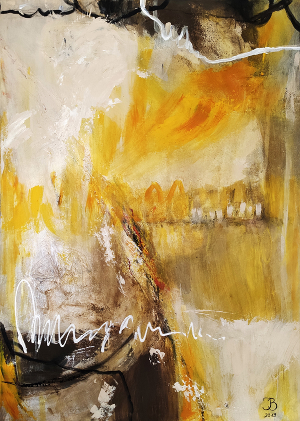 I.Bickel 70x50 Sommer mit Rilke